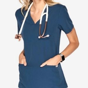 Figs Scrubs - Dark Harbor